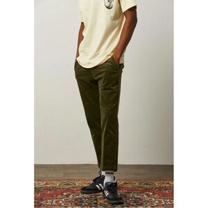 I Love Ugly Moss Green Corduroy Slim Kobe Pant M